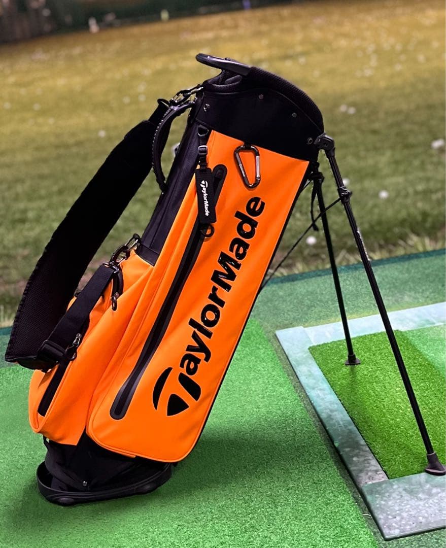 TaylorMade ゴルフスタンドバッグ オレンジTaylorMade テーラーメイド