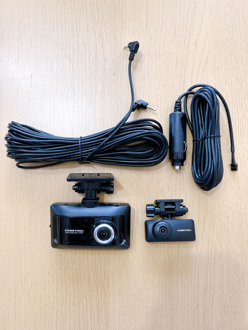 ZDR026 ドライブレコーダー 前後2カメラ コムテック　中古
