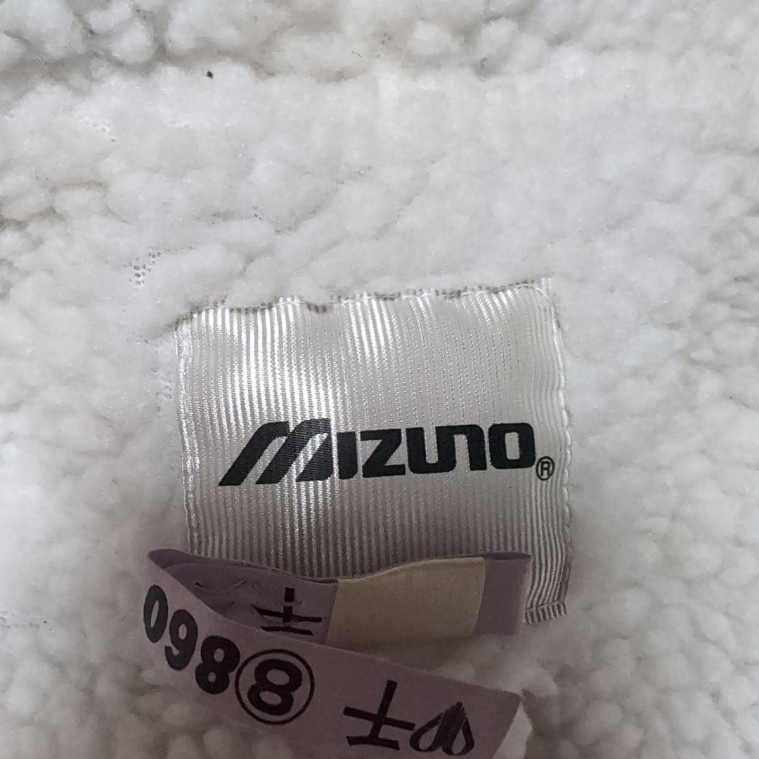 Mizuno ネイビー ベンチコート フリース裏地