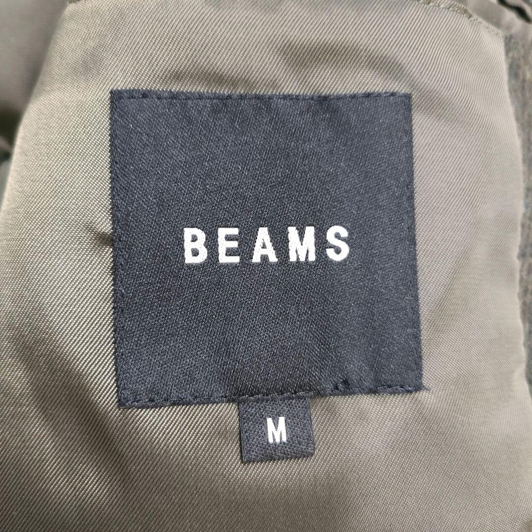 近年モデル ビームス カシミアMix EASY COAT ロング ステンカラー