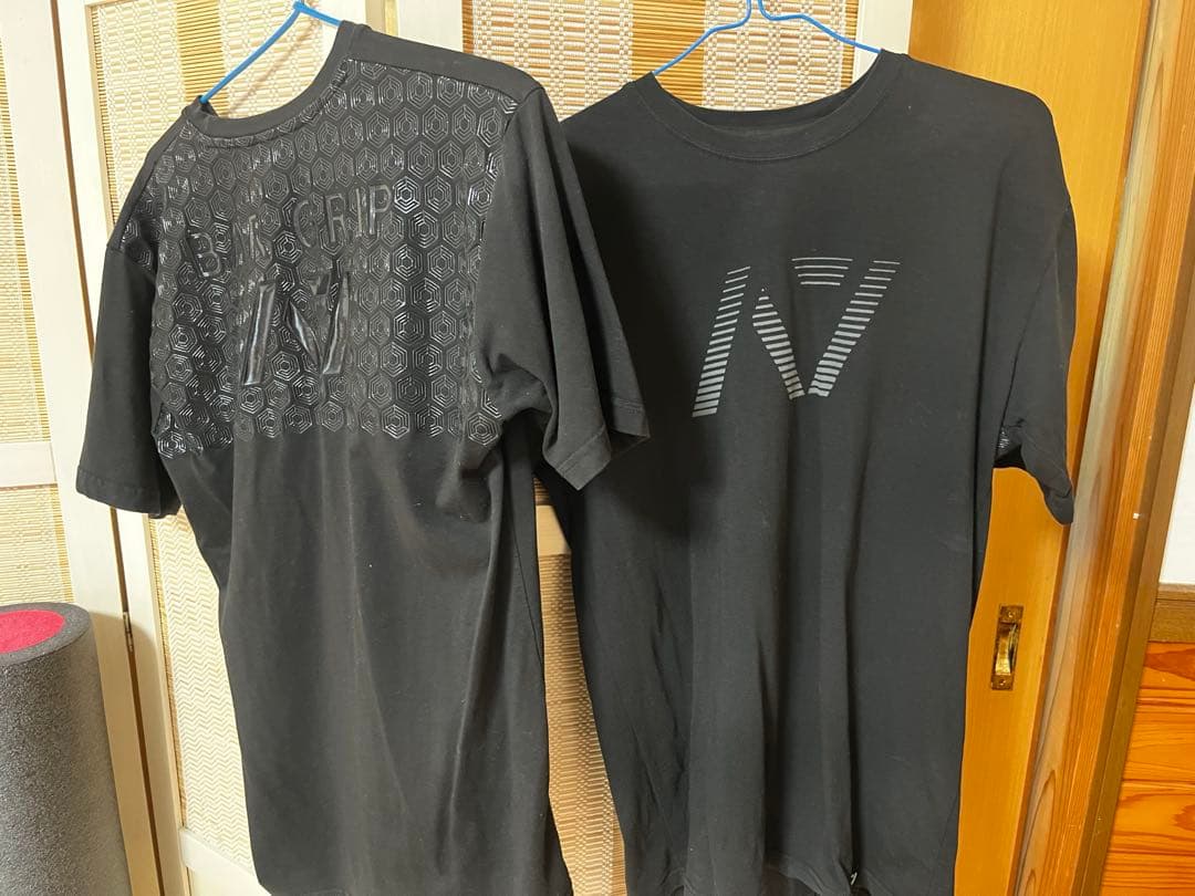 A7 バーグリップTシャツ M ブラック 2枚セット