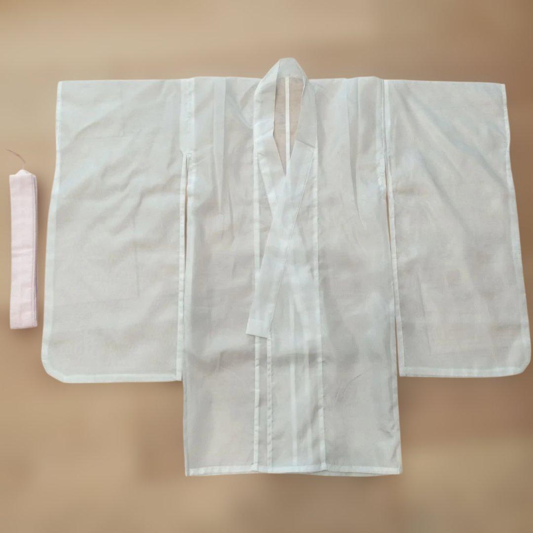 七五三 3歳 女の子 着物 被布 淡桃の恋詩 くすみカラー キョウエツ