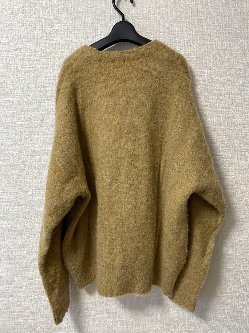 【WILD LIFE TAILOR】カートモヘア カーディガン　L キャメル