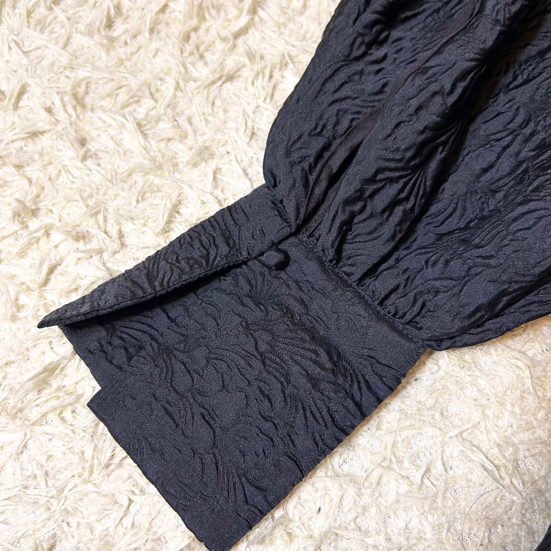 ワンピース AMERI BUMPY VOLUME MINI DRESS