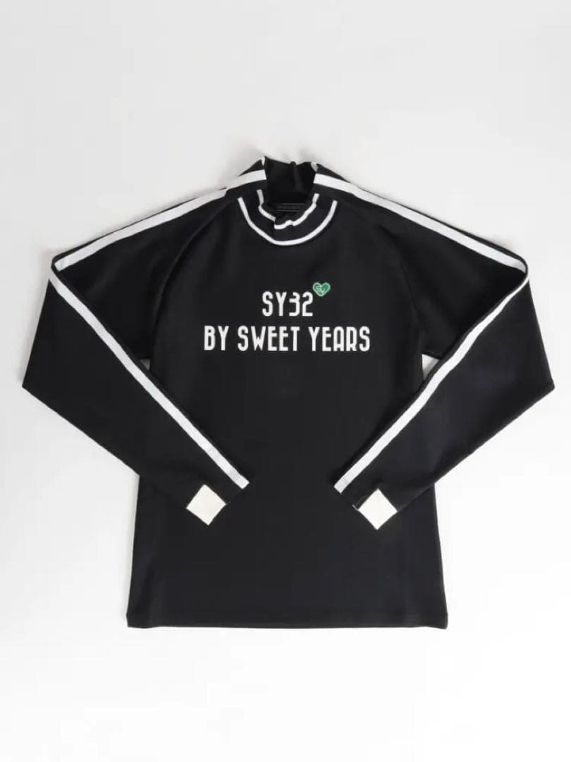 ブランド 品 通販スポーツ - SY32 BLOCK JQ TRICOT L/S MOCK ブラック