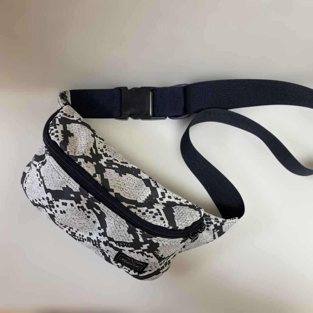 HEAD Porter ウエストポーチ　蛇柄　スネーク　パイソン