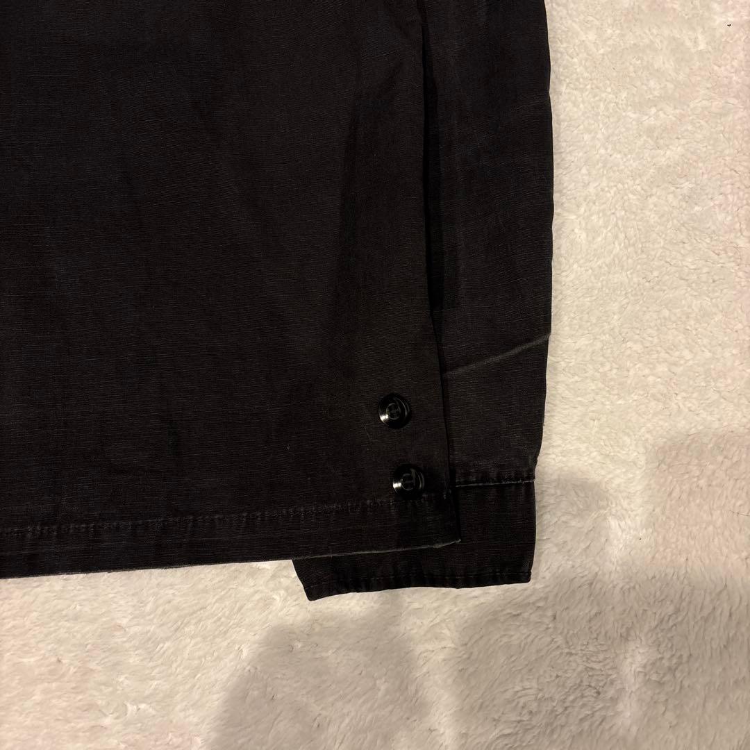 50s60s〜ブラック　黒　スイングトップ　コットン混　ヴィンテージ　ドリズラー