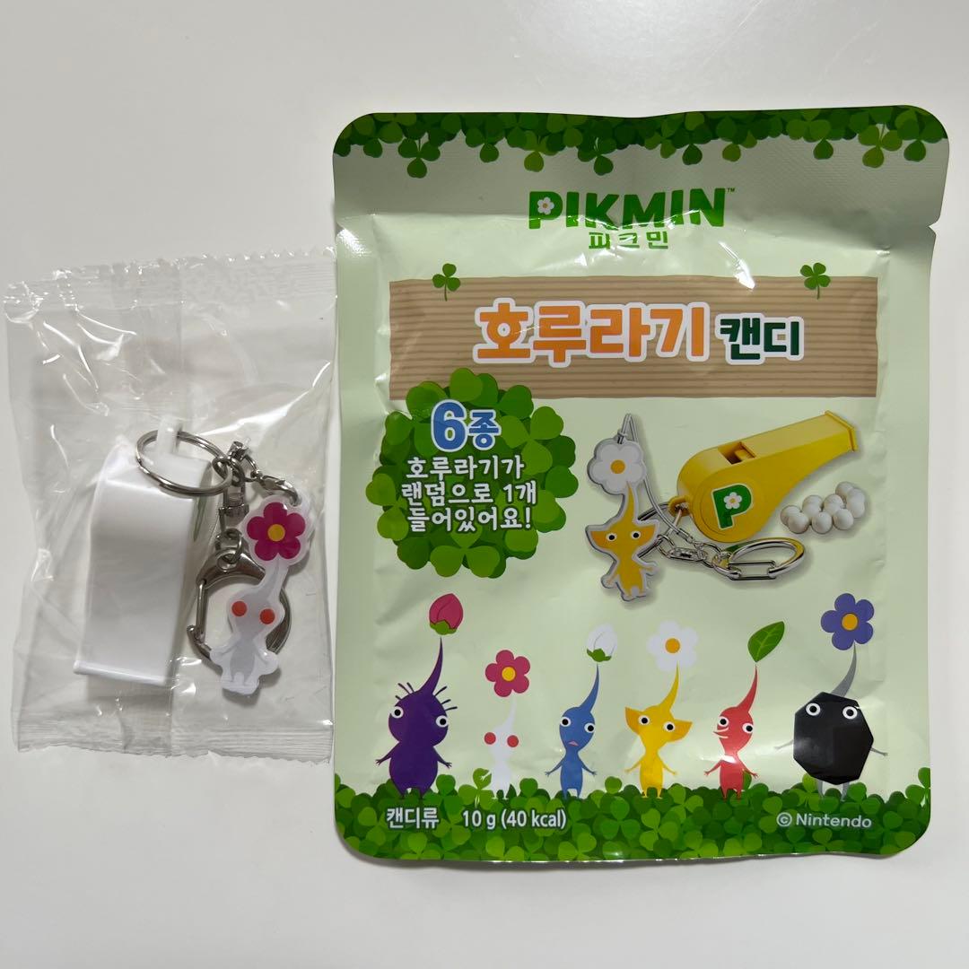 ピクミン PIKUMIN 任天堂 ホイッスル 笛 白ピクミン 韓国CU限定 1個