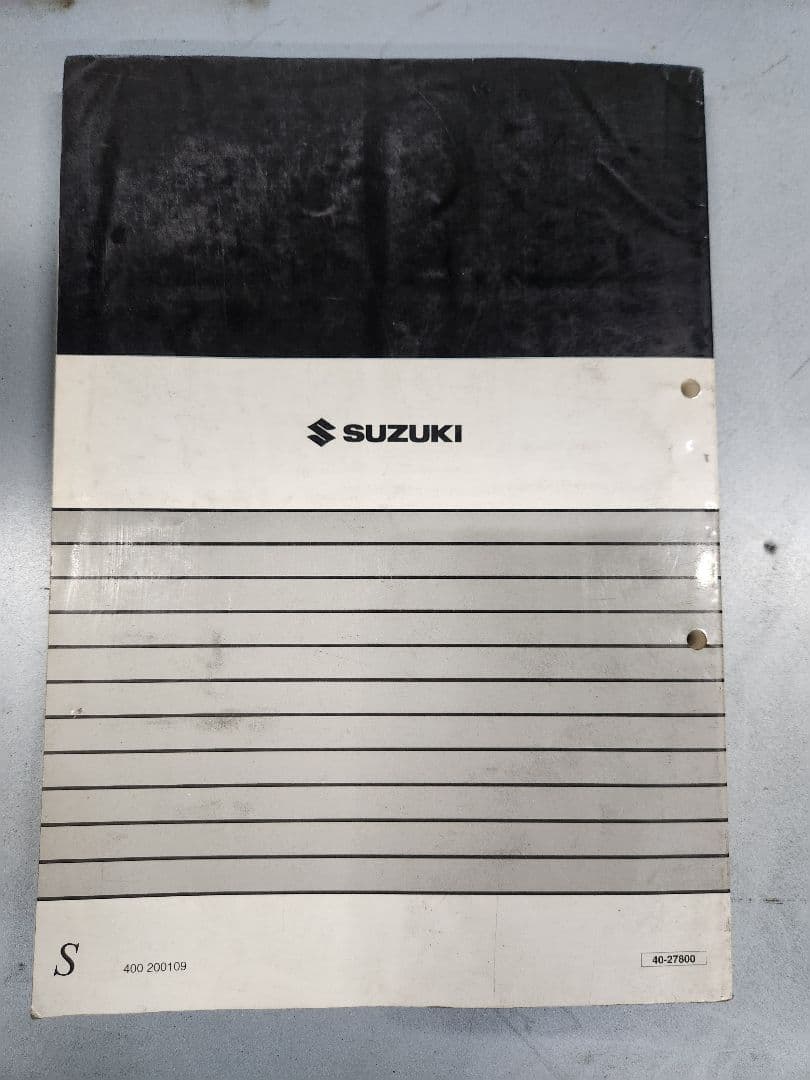 スズキ　ボルティー　サービスマニュアルNJ47A J424 Volty