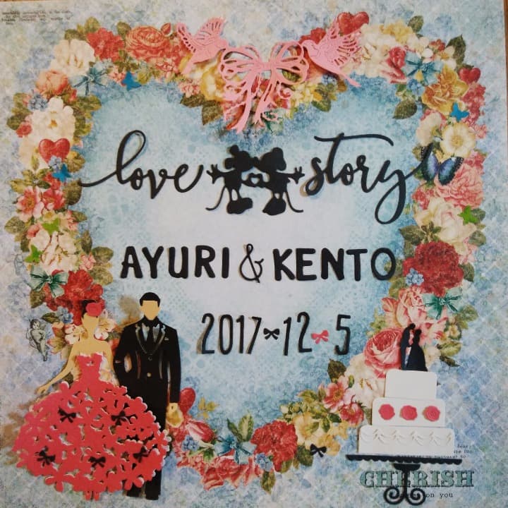 ウエディング　ウェルカムボード　結婚式　プレゼントにも！　オーダーメイド