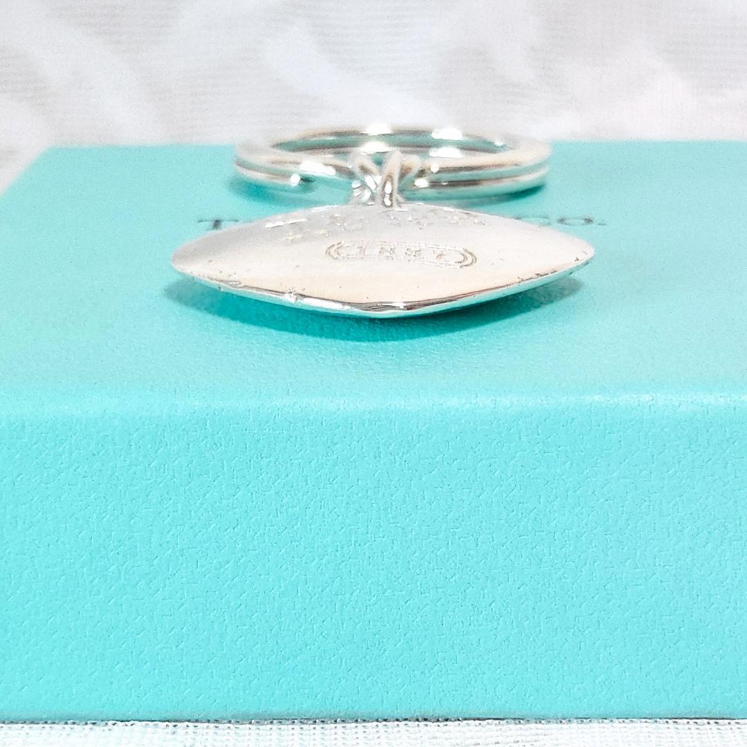 TIFFANY&Co. Y2K キーホルダー 1837 ナロー スクエア 925