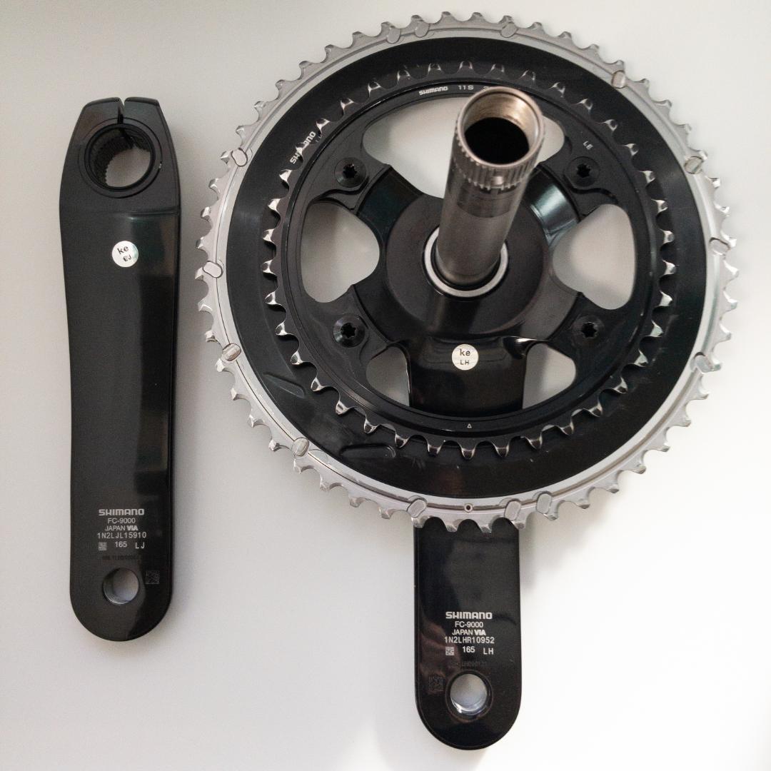 SHIMANO DURA-ACE FC-9000 クランクセット 165mm