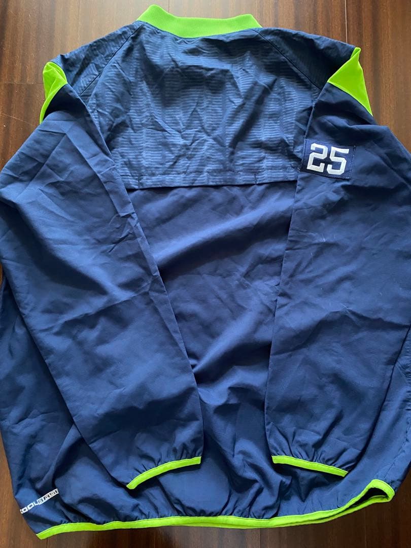 【支給品】東京ヤクルトスワローズ：サンタナ：25番：Majestic：XL（Ｏ）