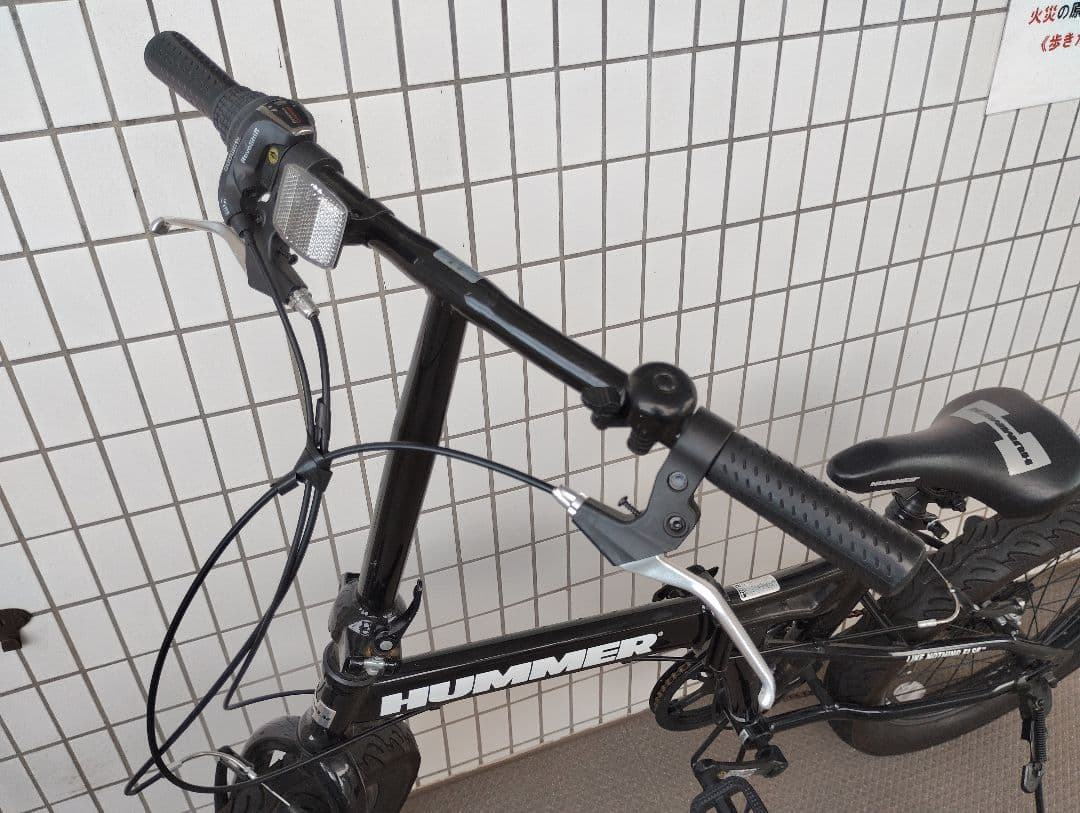 Wilson Edradさま】HUMMER ハマー 折りたたみ自転車 ブラック