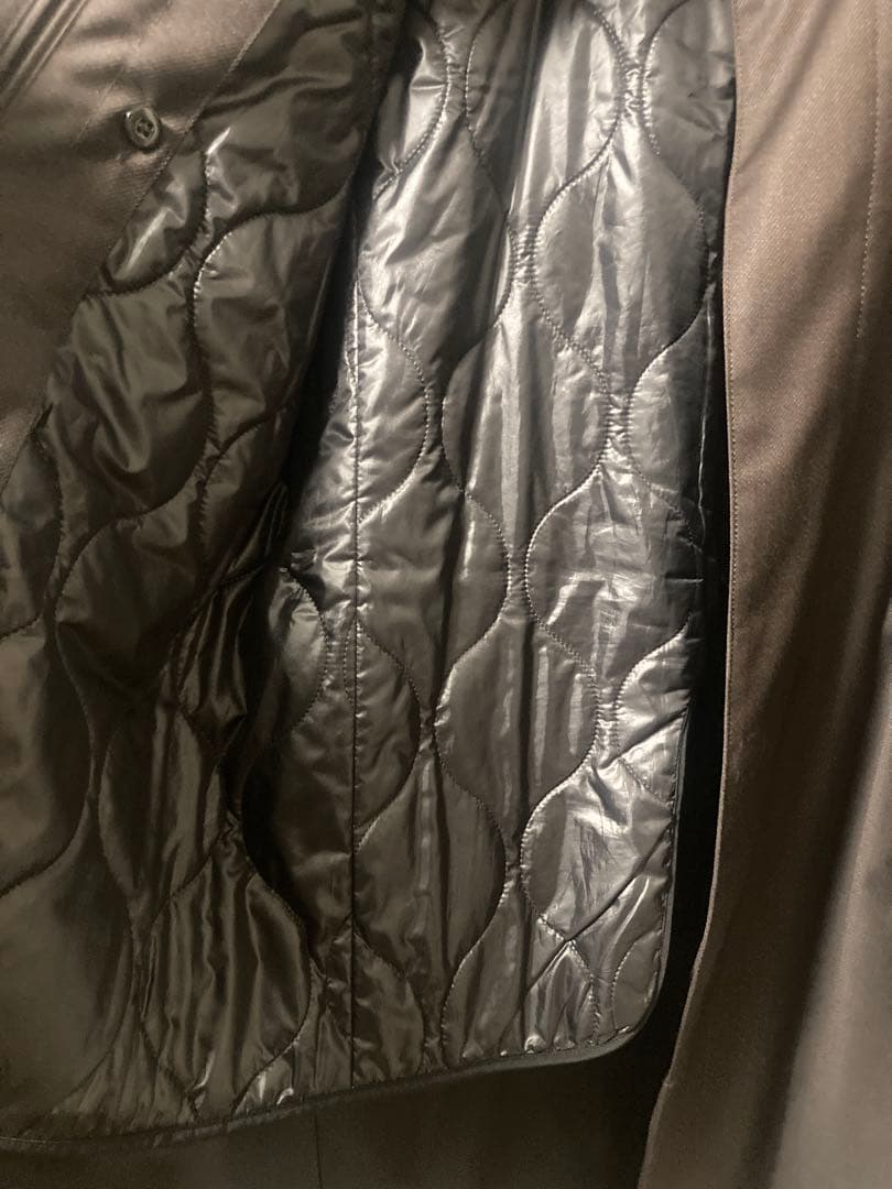 D'URBAN 定価15万　極美品　ライナー付ステンカラーコート　ロロピアーナ