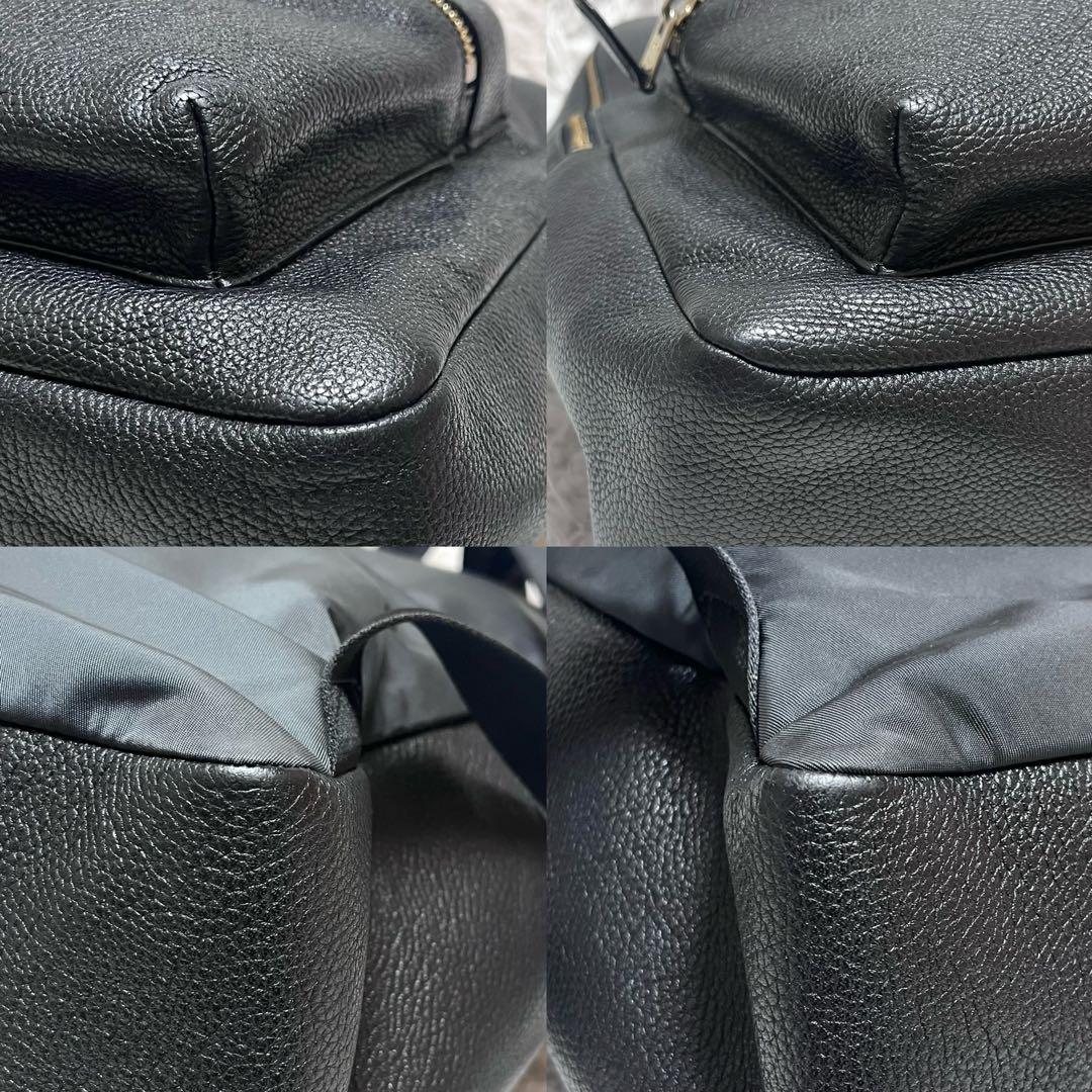 COACH チャーリー バックパック リュック F38288 牛革 ブラック