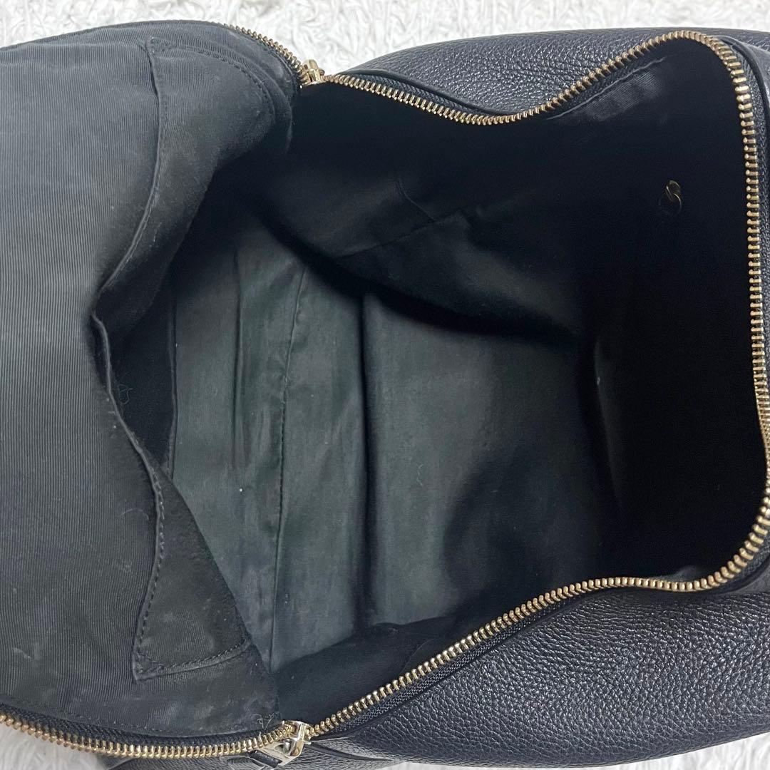 COACH チャーリー バックパック リュック F38288 牛革 ブラック