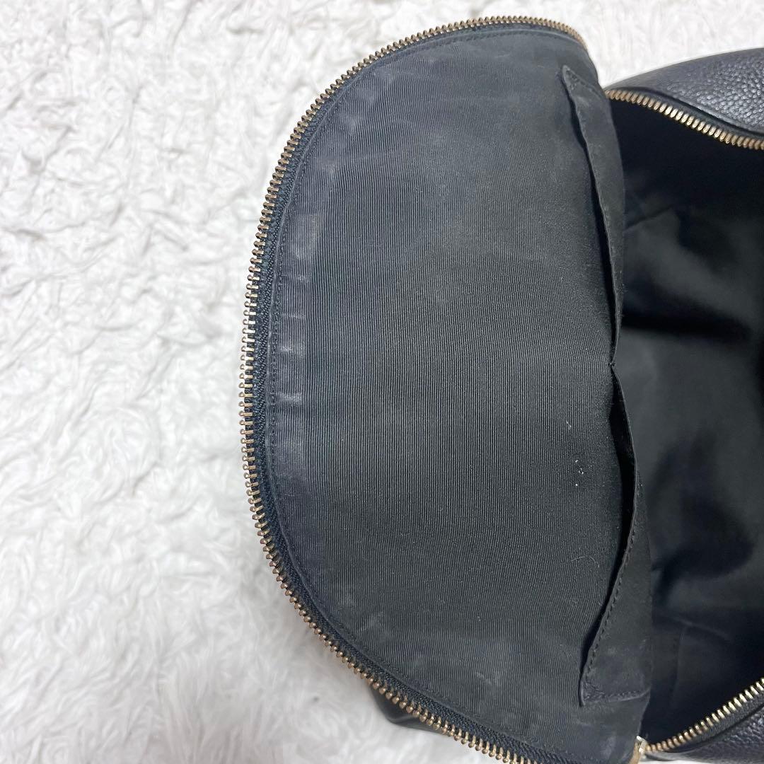 COACH チャーリー バックパック リュック F38288 牛革 ブラック