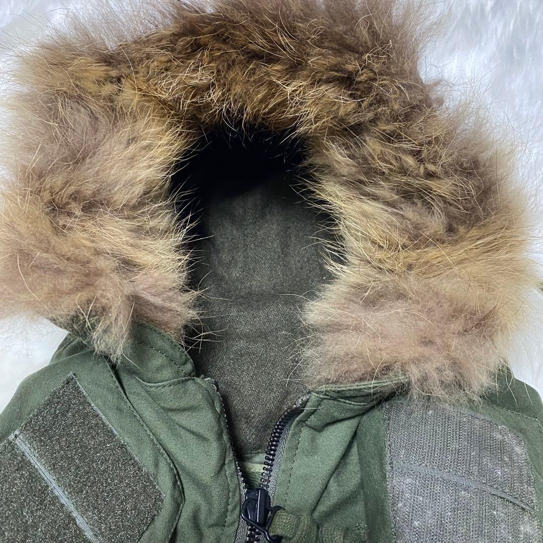 a11 モンキータイム　y2k ライナー付ショートモッズコート　カーキ　L