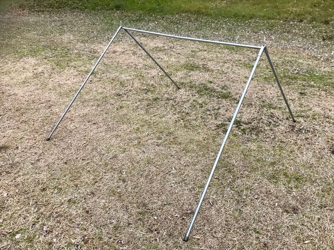 取説付《グリップスワニー仕様》二股フレーム＋棟ポール　らくらく設営快適⭐︎