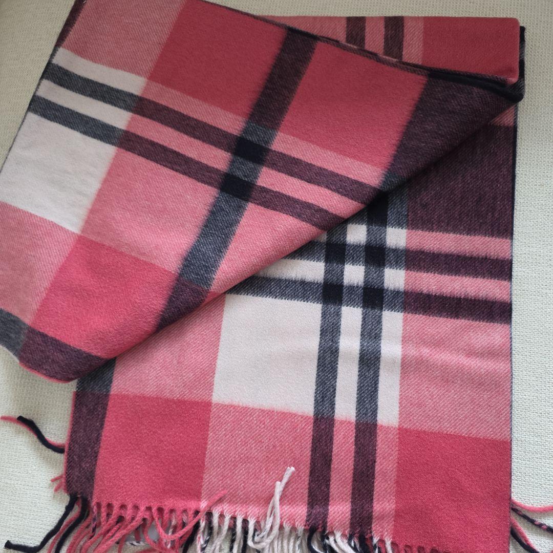 【新品未使用】ジョシュアエリス　カシミア　大判ストール　人気色　ピンク　希少