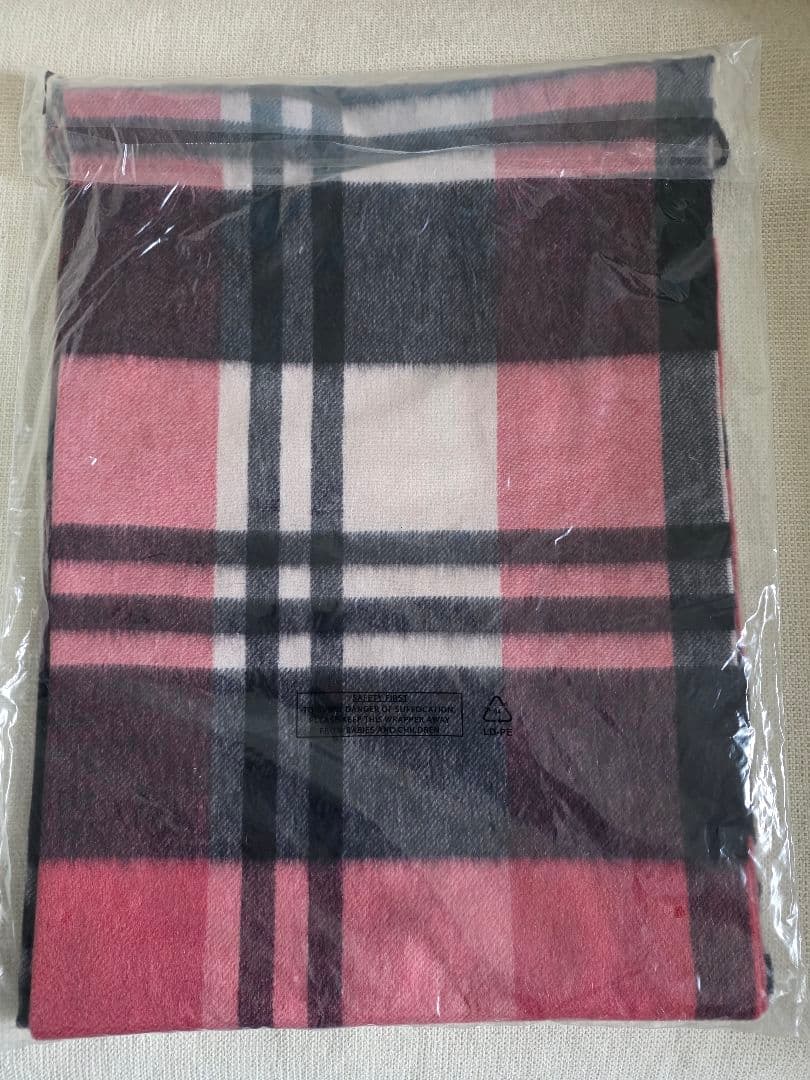 【新品未使用】ジョシュアエリス　カシミア　大判ストール　人気色　ピンク　希少