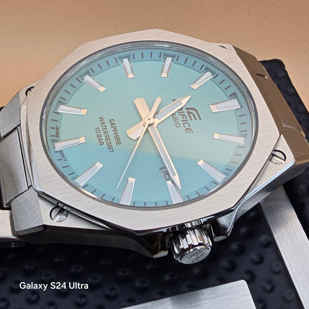 未使用 カシオ EDIFICE ターコイズブルー EFR-S108DJ-2BJF - メルカリ