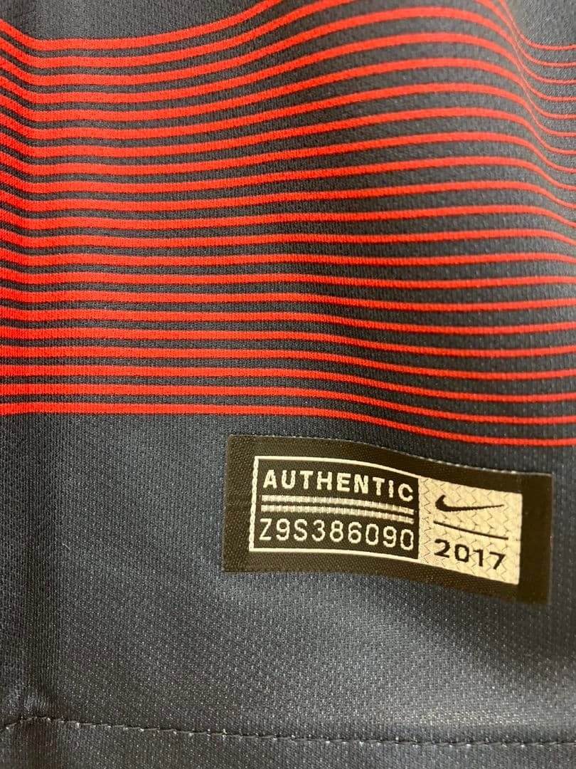 2017 鹿島アントラーズ　植田直通　NIKEオフィシャルユニフォーム