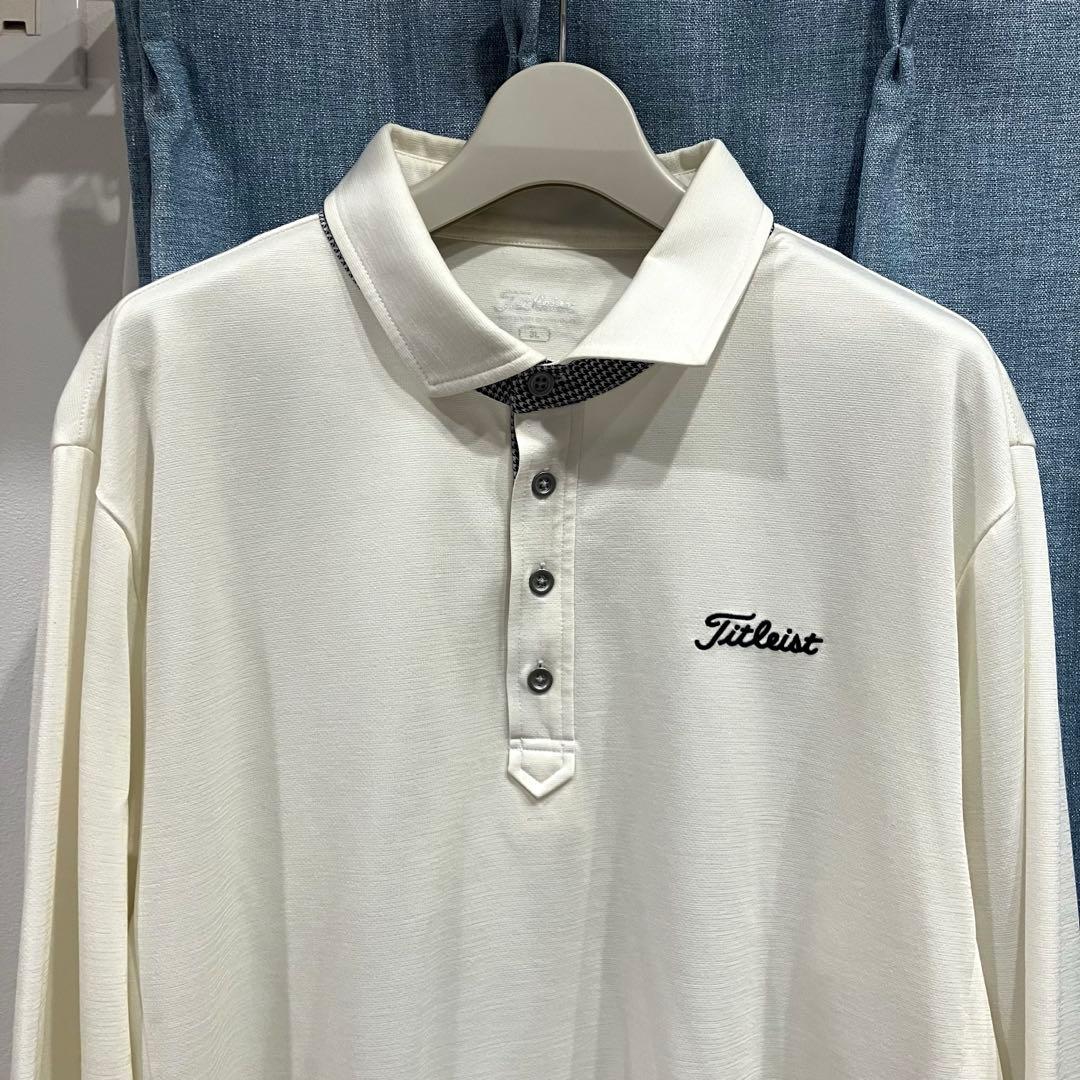 美品】Titleist タイトリスト メンズ ゴルフ 長袖ポロシャツ 3L - メルカリ
