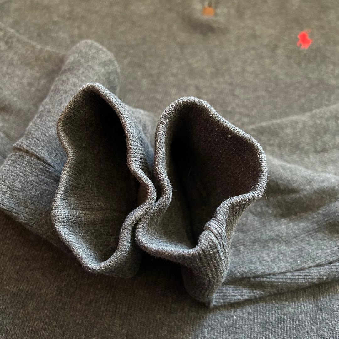 美品 90s POLO Ralph Lauren ハーフジップ スウェット