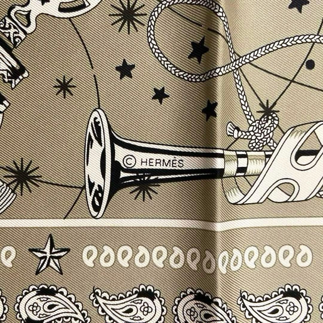 りりりりんこ様 極美品 エルメス シルクスカーフ カレ55 コーラスステラルム