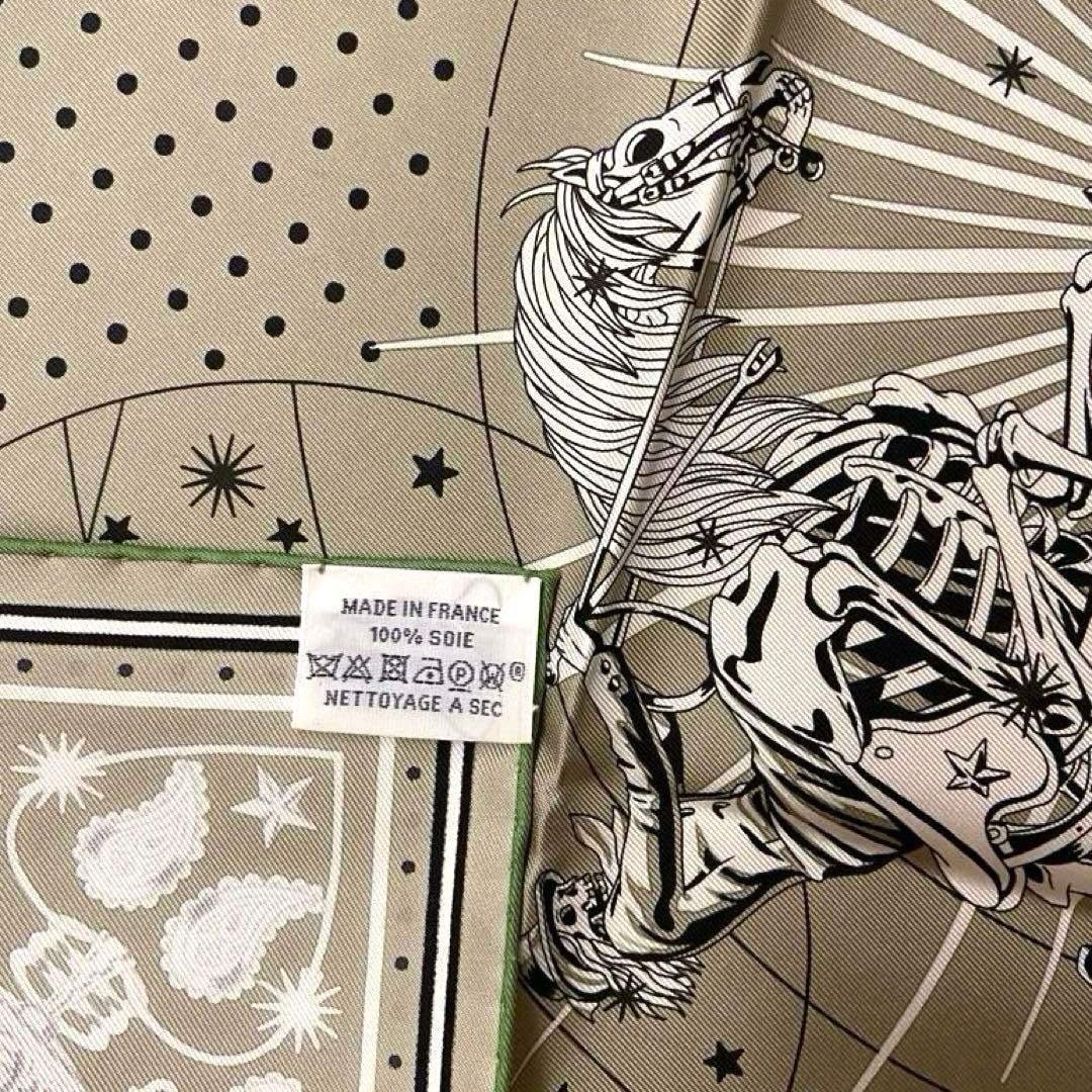 りりりりんこ様 極美品 エルメス シルクスカーフ カレ55 コーラスステラルム