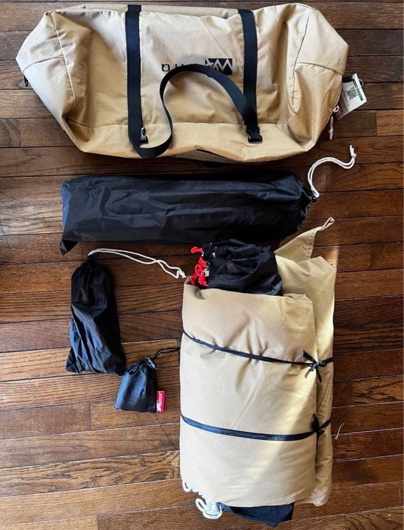 WAQ Alpha T/C ソロ用ティピテント＋TC専用フロントウォール