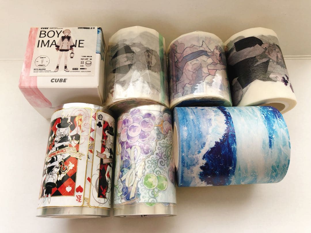 ★ちょまちゃん★【海外マステ 132巻】 大量 コラージュ 人物マステ