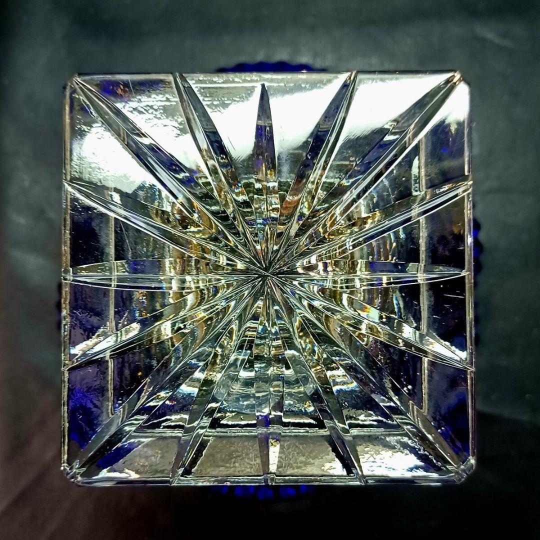 DRESDEN ドレスデン 草花模様 カット コンポート 盛り皿