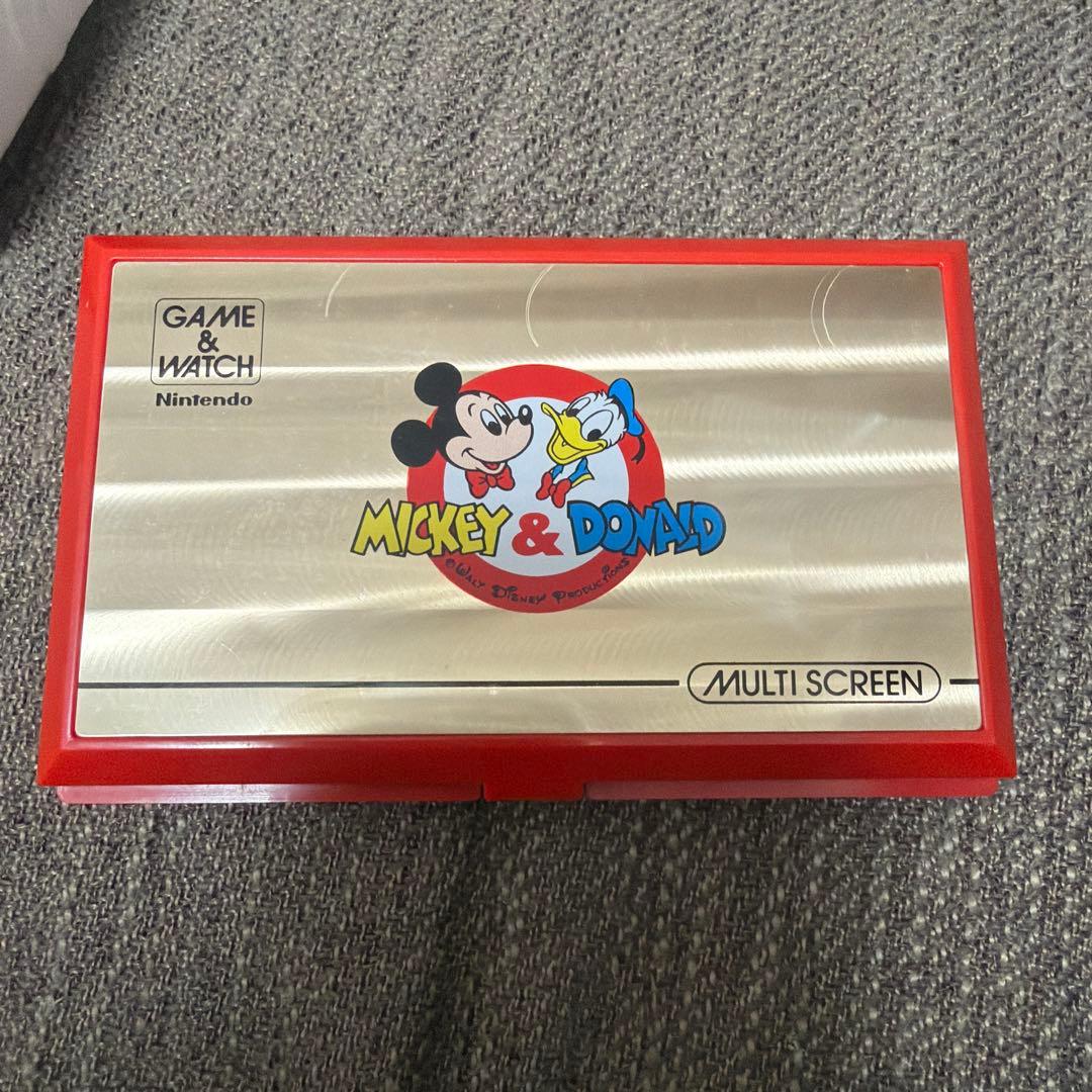 GAME & WATCH MULTI SCREEN ミッキー&ドナルド