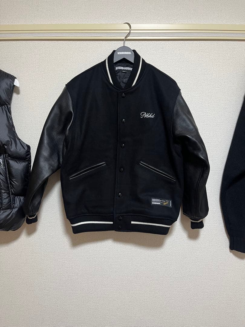 Neighborhood スタジャン ブラック