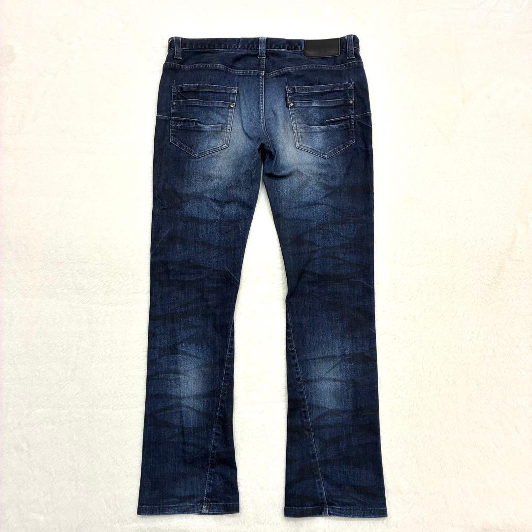 トルネードマート 3Dヴィンテージスキニーデニム y2k 00s 日本製