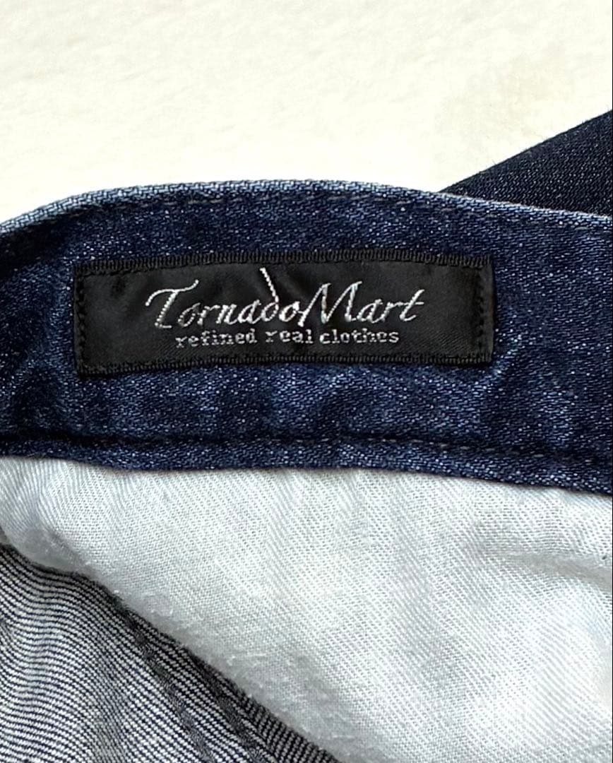 トルネードマート 3Dヴィンテージスキニーデニム y2k 00s 日本製