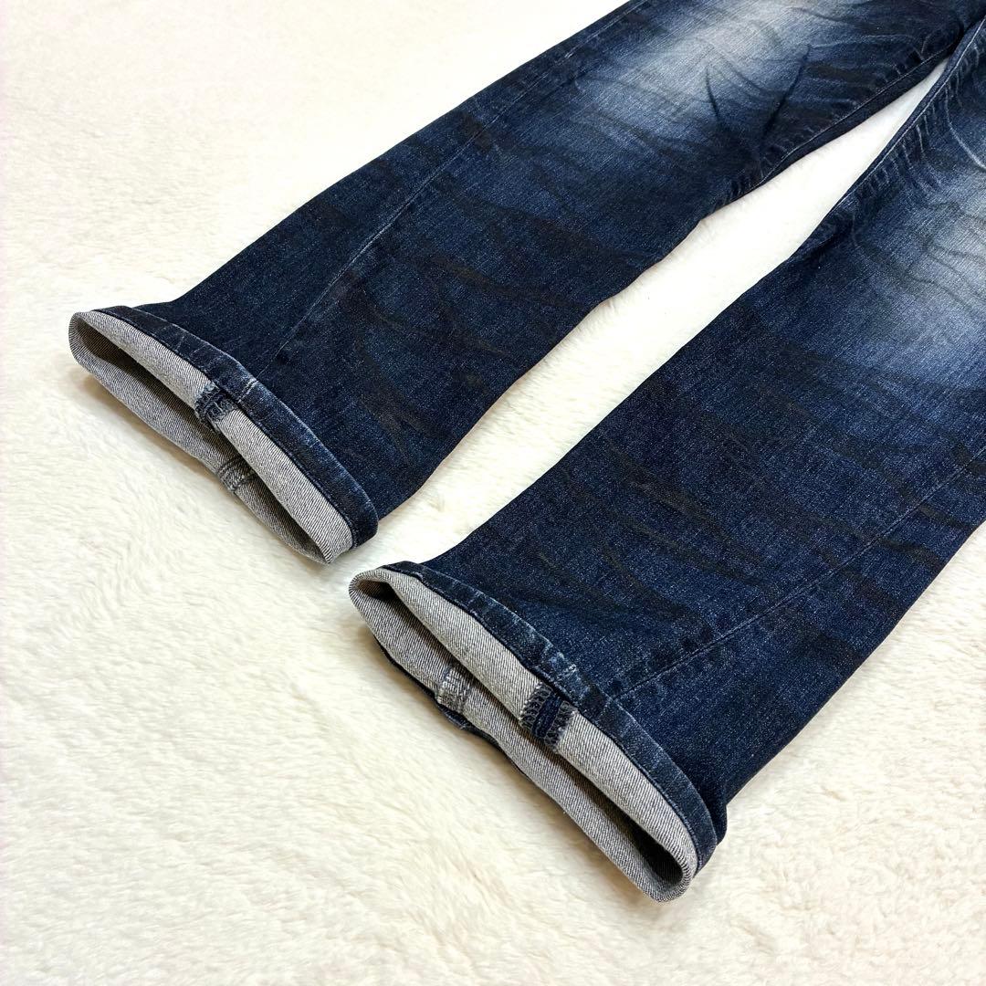 トルネードマート 3Dヴィンテージスキニーデニム y2k 00s 日本製