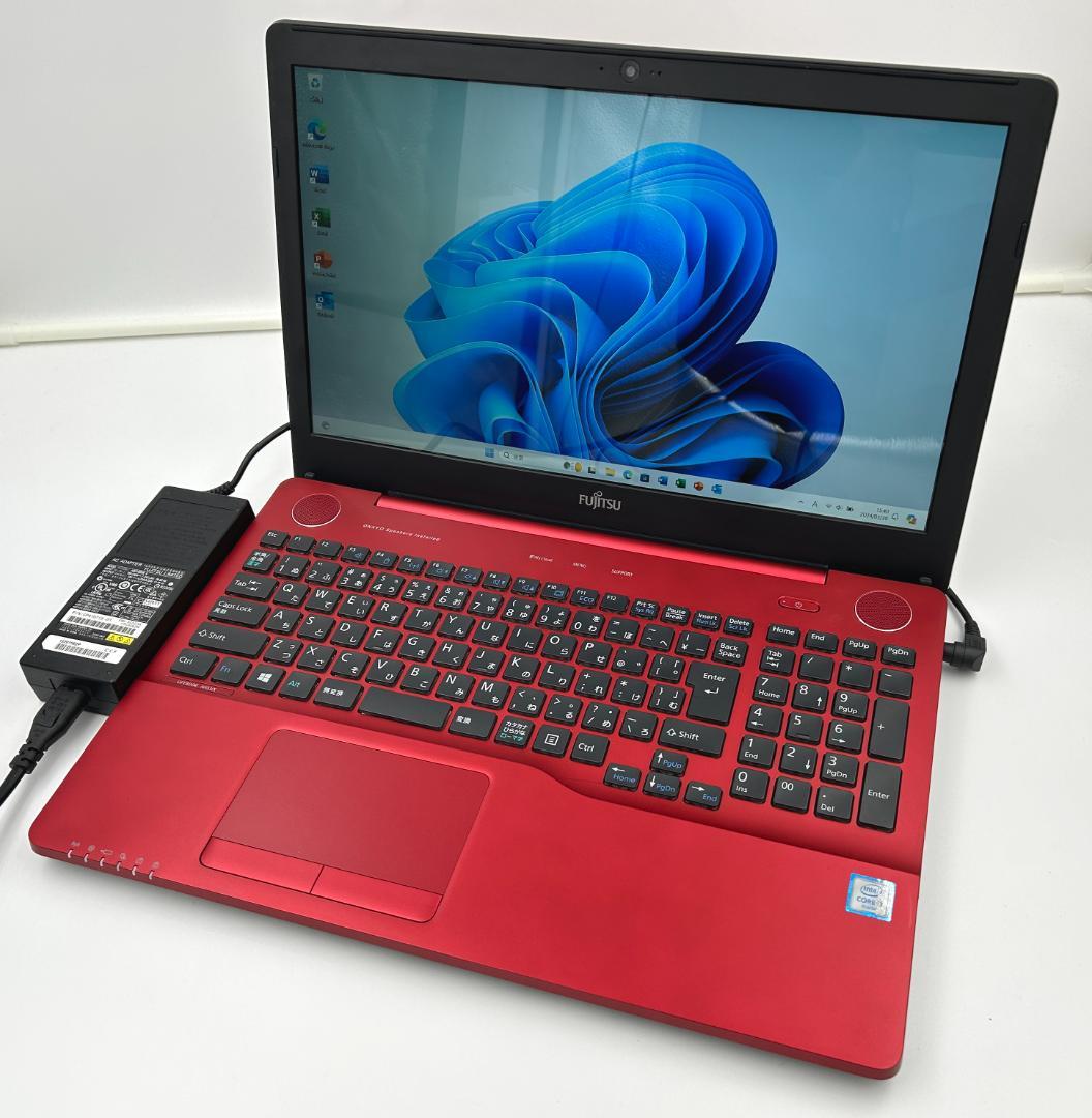 ノートパソコン windows11 オフィス付き core i7 AH53/X