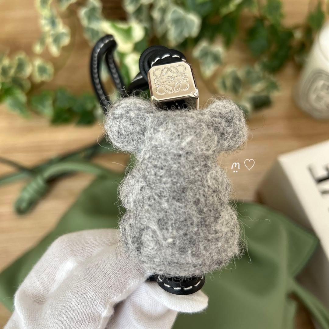LOEWEロエベ コアラチャーム バッグチャーム キーホルダー アナグラム