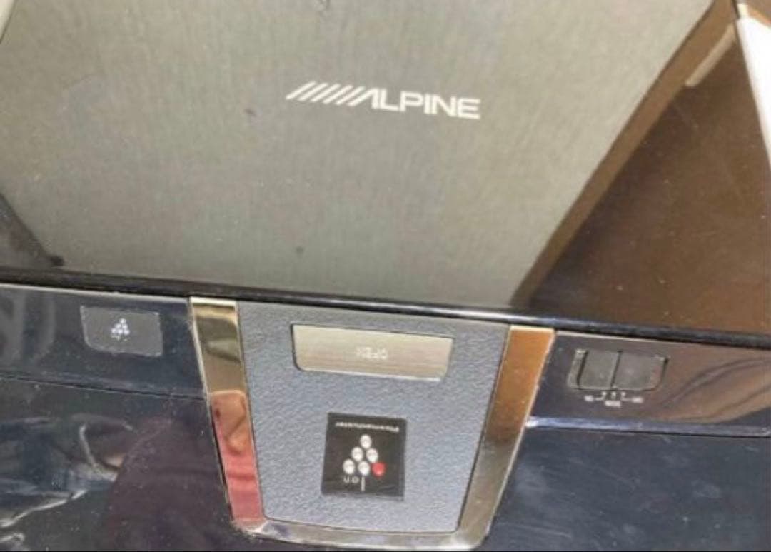 PXH12X-R-B ALPINE フリップダウンモニター 12.8インチ