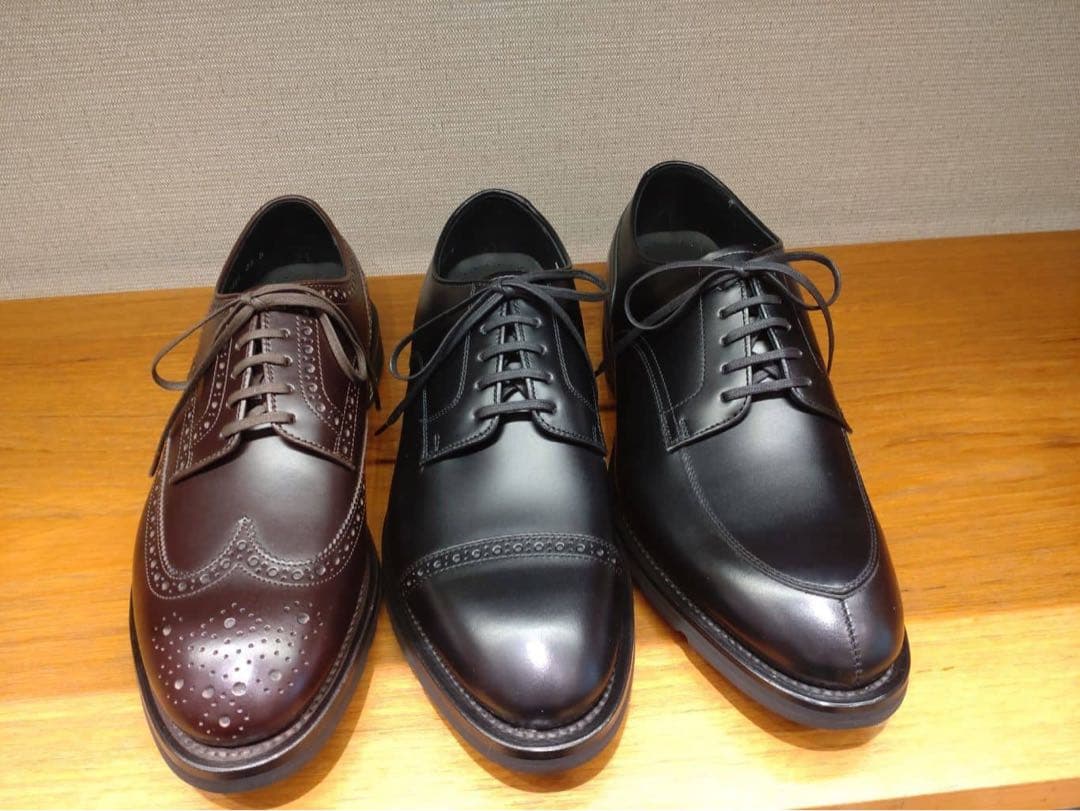 REGAL 15EL 26.5cm ダークブラウン レザーウィングチップシューズ