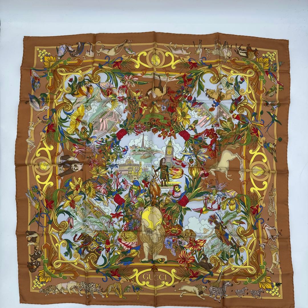 ☆GUCCI☆スカーフ☆232☆