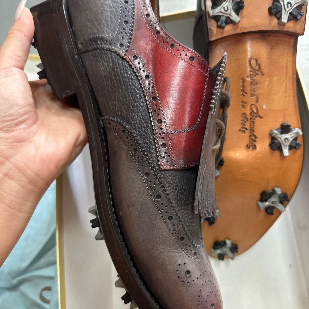 イタリア　ステファノ　ブラウンキーニ　26.5センチ