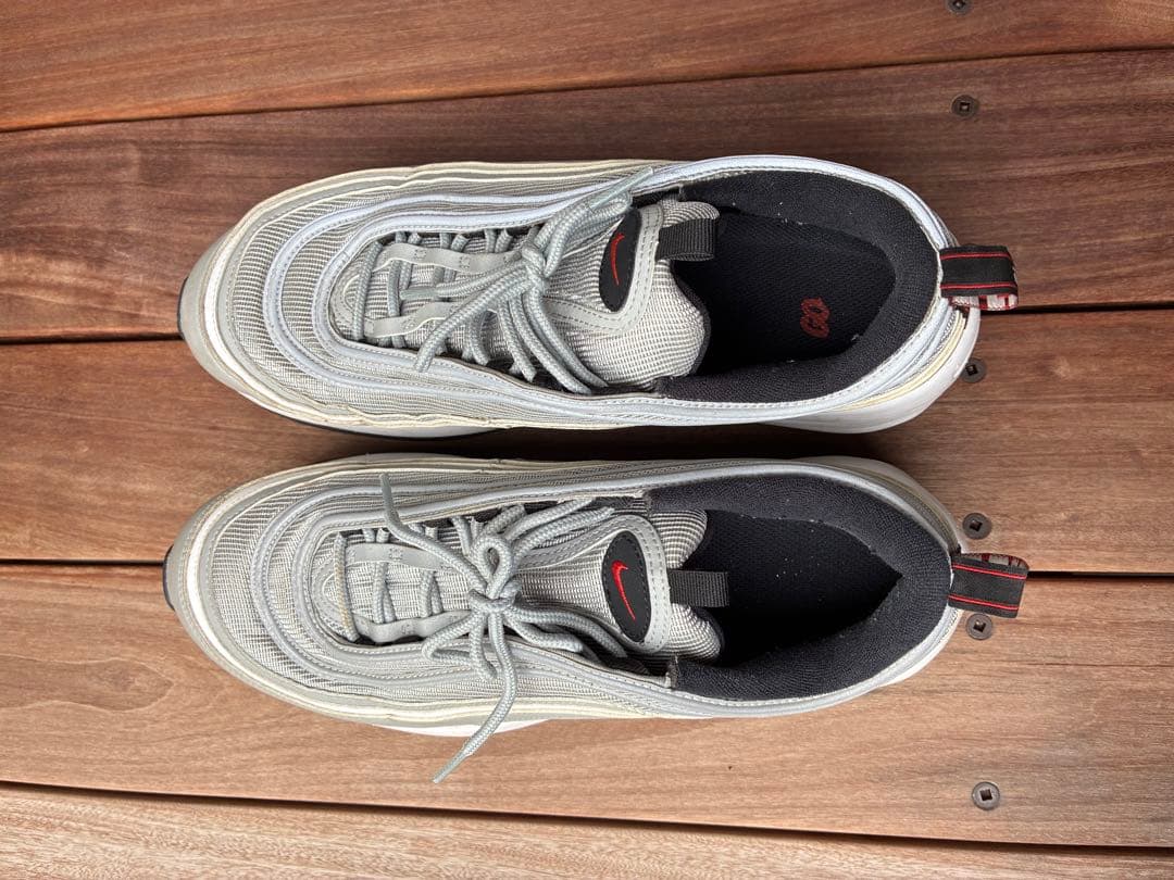 Nike Air Max 97 グレー/ホワイト/レッド ゴルフシューズ ナイキ