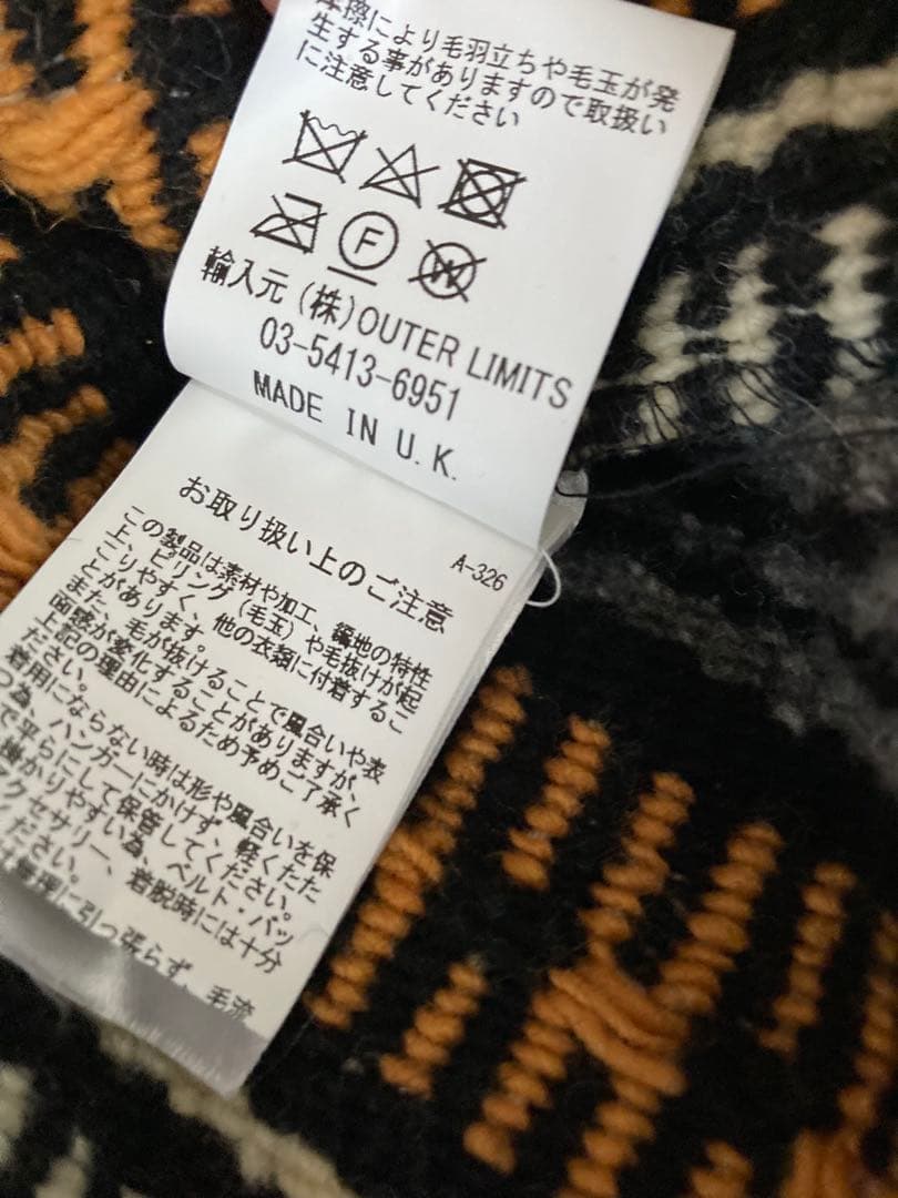 nigel cabourn ラグコート ブランケットコート サイズ52 - メルカリ