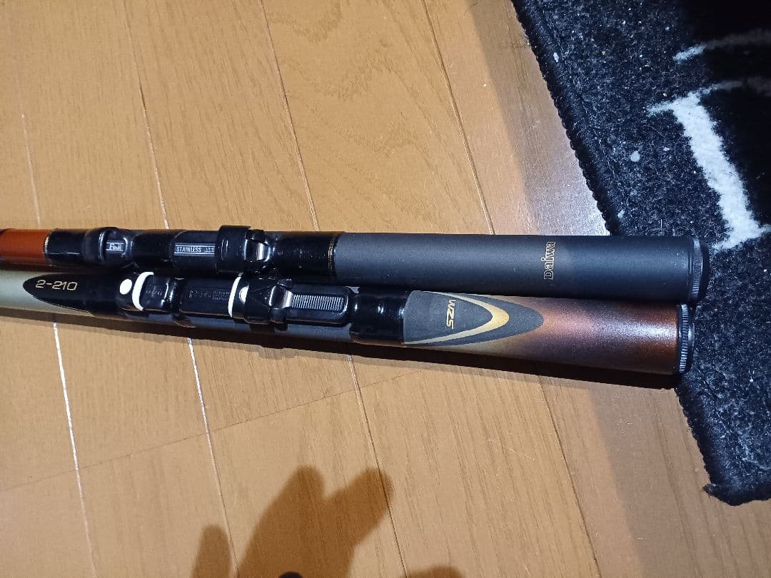 チヌ　ダイワ等ヘチ竿2本セット
