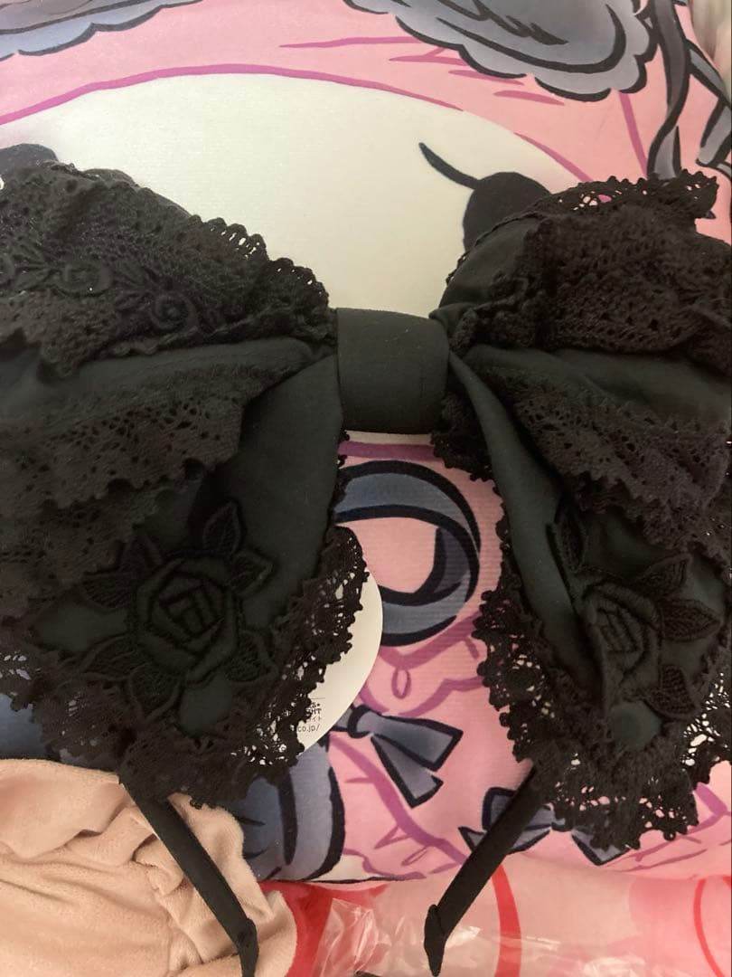 Romantic Dream Rose カチューシャ ブラック